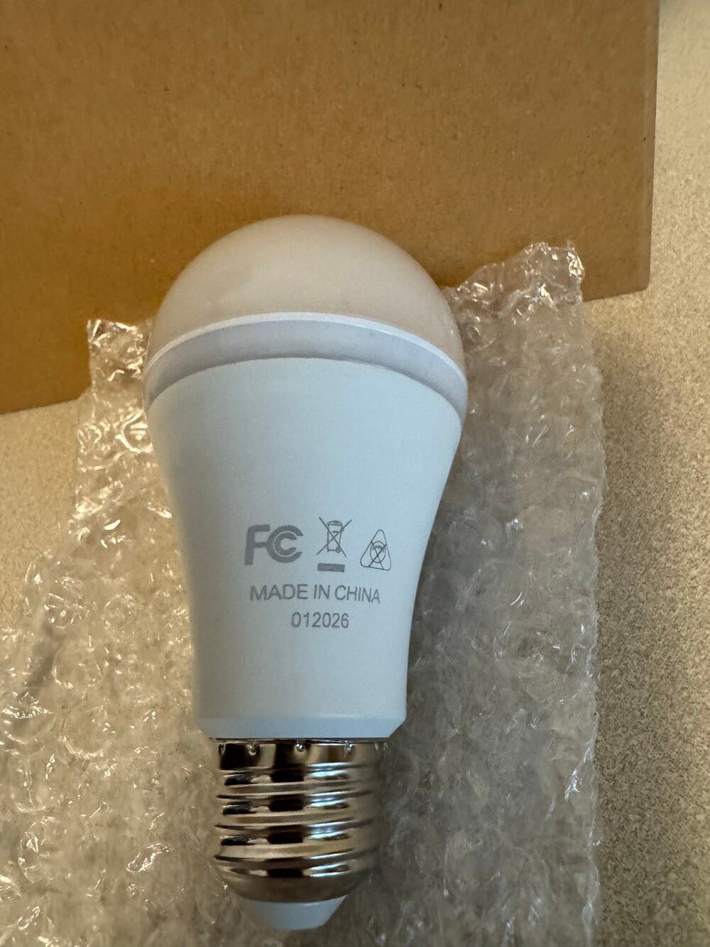 Fujieco Yellow LED Bug Light Bulbs 4 Pack 60W Equivalent E26 A19 Outdoor Porch